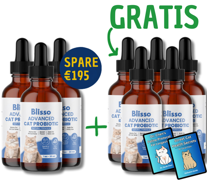 8x Blisso Advanced Probiotika für Katzen (3 kaufen, 5 gratis dazu)