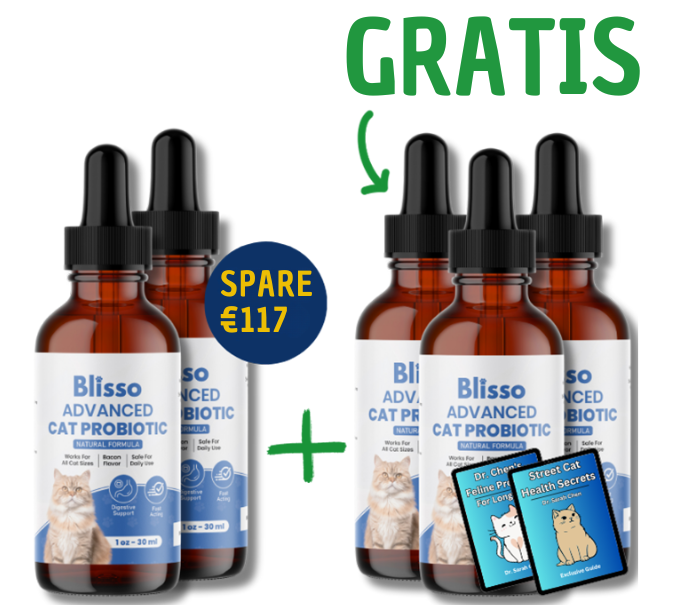 5x Blisso Advanced Probiotika für Katzen (2 kaufen, 3 gratis dazu)