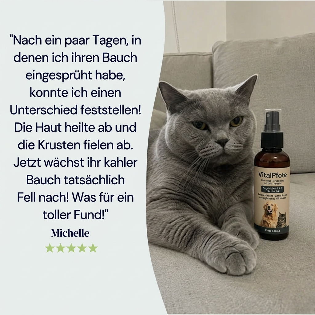 VitalPfote Haut-Regenerations-Protokoll für Katzen
