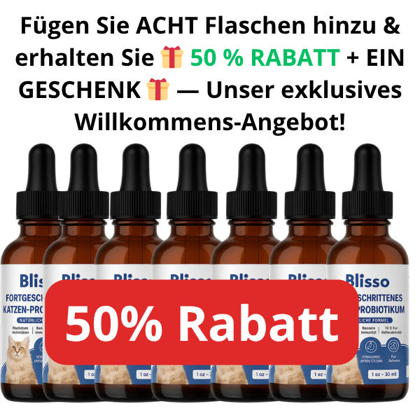 Fügen Sie ACHT Flaschen hinzu & erhalten Sie 🎁 50 % RABATT + EIN GESCHENK 🎁 — Unser exklusives Willkommens-Angebot!