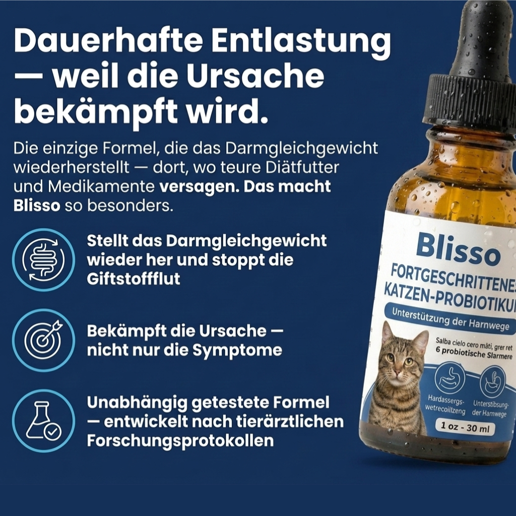 Blisso Advanced Probiotika für Katzen
