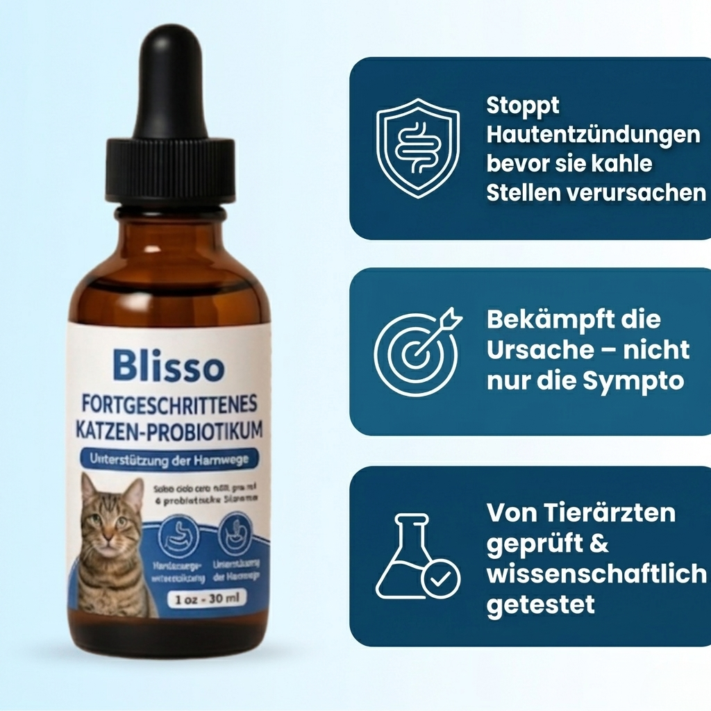 Blisso Advanced Probiotika für Katzen.