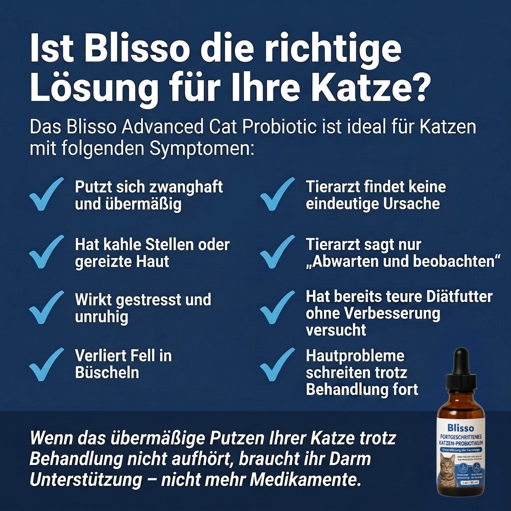 Blisso Advanced Probiotika für Katzen.